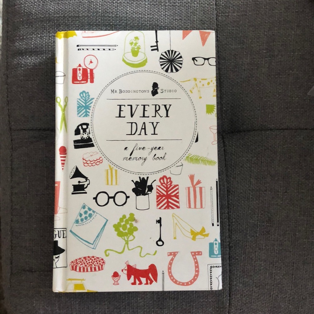 BNWT Every day brand new five year memory book.